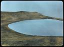Image of Crater on Island in LakeThingvellir
